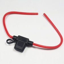 In-line Mini Blade Fuse Holder Splashproof 30A Cable Car Auto Bike Van Fuses