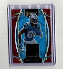 Terrace Marshall Jr- 2021 Panini Select Rookie Swatches #RSW-TMA Red Prizm