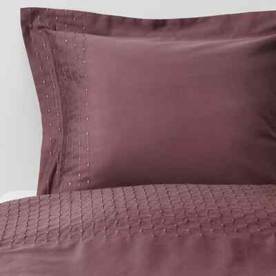 Ikea Praktviva Dark Lilac purple Double Size Duvet cover and 2 x Pillow Cases