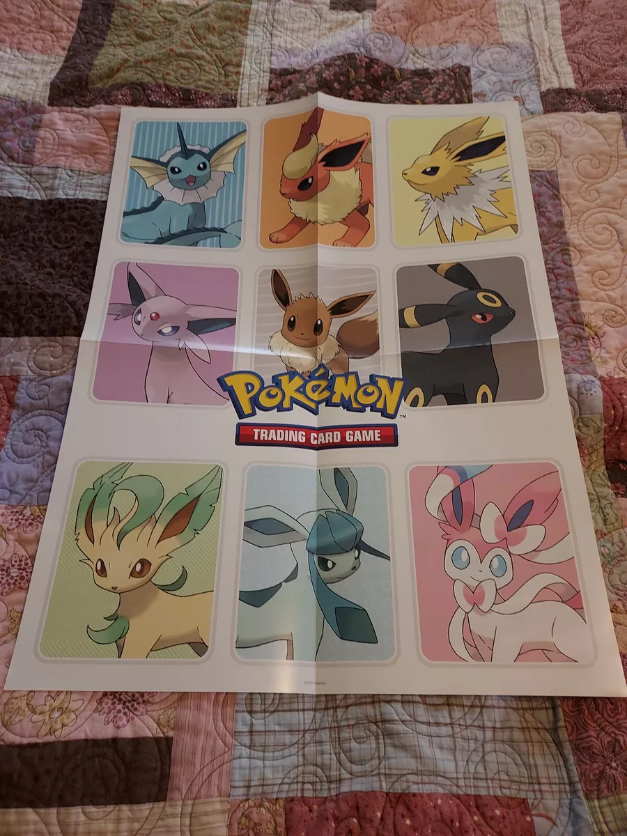 Pokemon Figures Poster, Poster Pokemon Eevee, Pokemon Eeveelutions