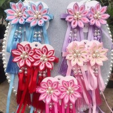 A Pair Children Hanfu Headwear Hair Accessories Retro Tassels Hair Clip Headwear