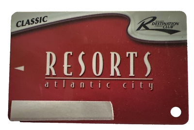 Bally's Casino Hotel Players Card Rewards Slot Card Atlantic City