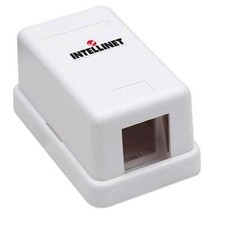 Intellinet Presa a Muro per 1 Frutto Keystone Bianco
