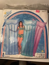 New Intex The Wet Set Inflatable Pool Raft 59717 1999 Vintage Float Lounge NOS