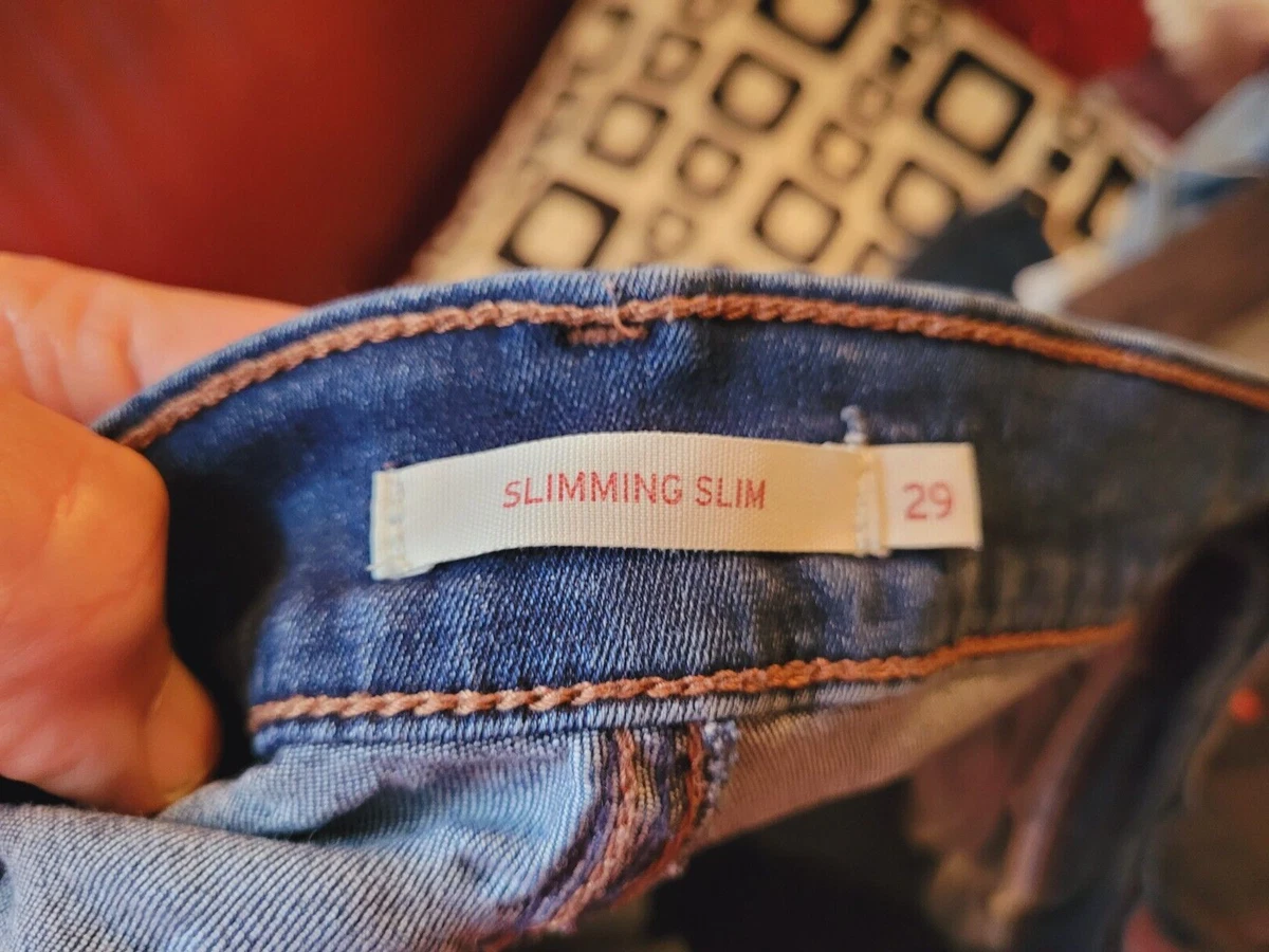 Levi's slimming hotsell skinny jeans womens