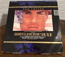 Born on the Fourth of July - Laserdisc - TESTED  