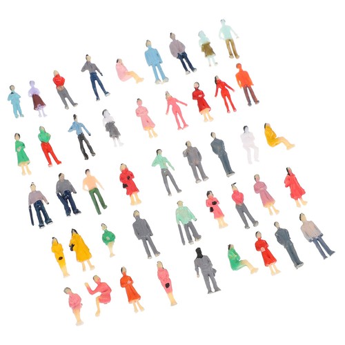 Train Layout Figures Painted People Figures Scale Model People - 第 4/12 張圖片