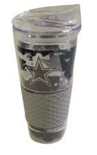 NEW Dallas Cowboys 24 oz Dual Wall Acrylic Tumbler Great American Products $34