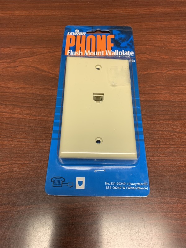 Phone Flush Mount Wallplate