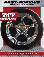 Fast  Furious 1-7 Collection (DVD, 2015, 8-Disc Set)