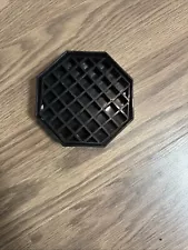 4in X 4in Trivet Style Octagon Drip Tray Hard Plastic With Slide Stoppers