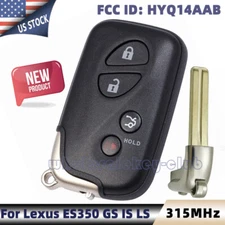 For 2005 2006 2007 2008 Lexus ES350 Replacement Smart Remote Prox Fob Key 0140