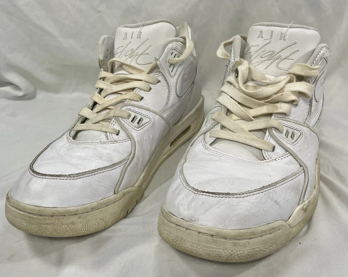 Nike Air Flight 89 Triple White for Sale | Authenticity 