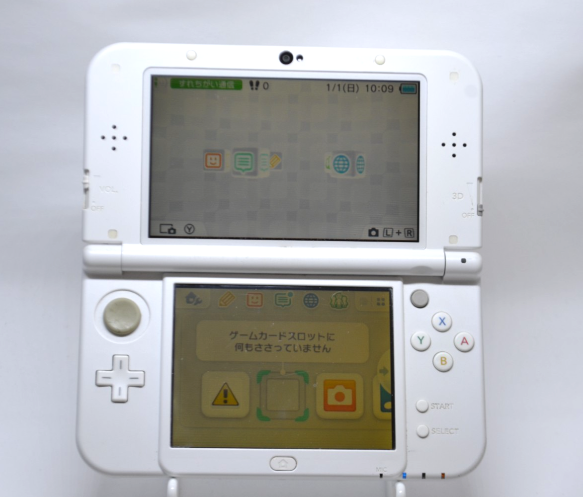 US DUTY PAID] NEW Nintendo 3ds ll xl Console Pearl White Japanese
