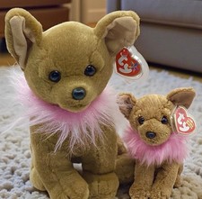 Divalectable Chihuahua TY Beanie Baby and Buddy Set