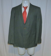 Brooks Brothers Custom Made Current Green Weave Sport Coat 3/2 42R NWOT