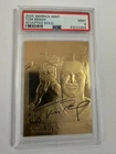 2005 MERRICK MINT 23KGOLD TOM BRADY CARD PSA 9