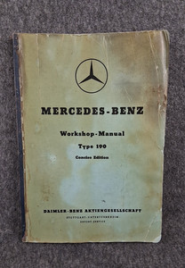 MERCEDES-BENZ 1959 Workshop-Manual Type 190 Daimler Concise Edition