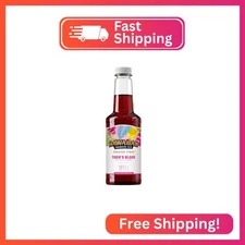 Hawaiian Shaved Ice Syrup Pint, Tiger's Blood Flavor, Great For Slushies, Italia