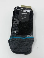 NEW Stance Feel 360 Performance Run Tab ST Socks Small Men 3-5.5 / Women 5-7.5