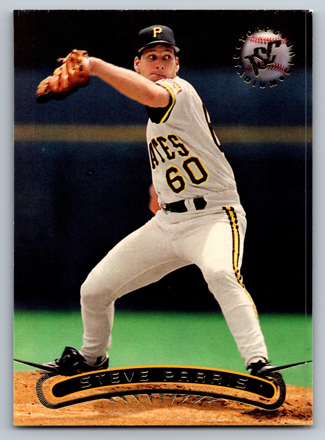 Steve Parris 1996 Stadium Club #76