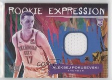 2020-21 Panini Court Kings Rookie Expression Memorabilia Aleksej Pokusevski 0hx5