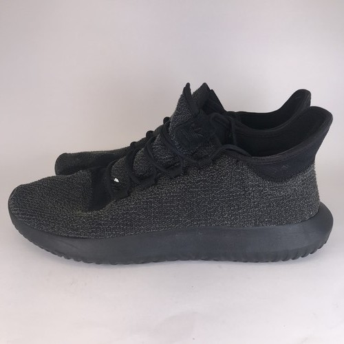 Adidas Men Tubular Shadow BY4392 Black Running Shoes Sneakers Size 10 - Picture 3 of 12