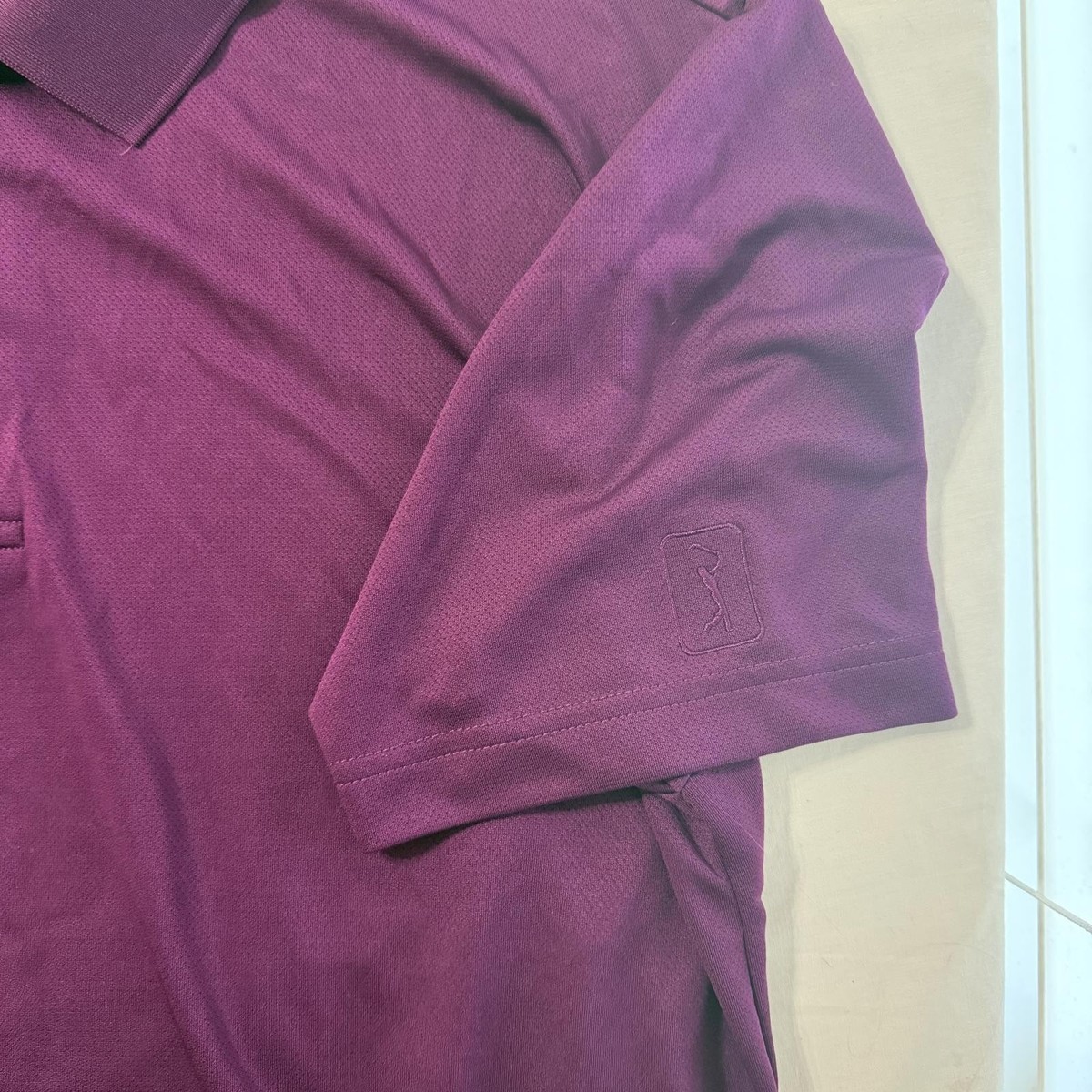 PGATOUR Airflux Men's Polo Shirt Large Burgundy View 4
