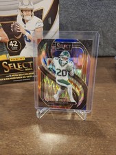 2024 Panini Select - Premier Level Breece Hall #111 Black & Red Shock Prizm