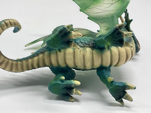 Schleich World of Knights Medieval GREEN DRAGON Figurine 2003 - Picture 6 of 8
