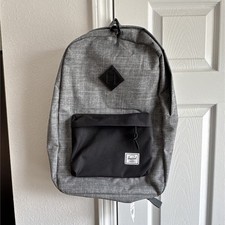 Herschel Heritage Gray/Black Backpack Zip, Ou...