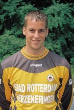 Cor Varkevisser during the team presentation of Excelsior Rotterda- Old Photo