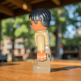 Lego ville Zoo Keeper Giant Zoo or City Zoo 4960/5635 Replacement Figure A37