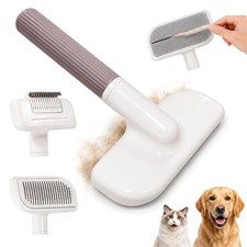 3-in-1 Electrostatic Pet Hair Remover Reusable Lint Remover for Dog Brush P...