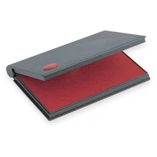 Cosco 038787 Stamp Pad, Size 2, Color Ink Red