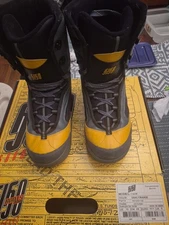 5150 Snowboard Boots Men’s Size 10 Gray/Orange Crow 0575/569 W/box