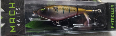 Mach Baits Patroller Ghost Gill 90mm 1/2oz Topwater plopper fishing lure plug
