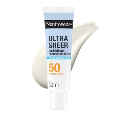 Neutrogena Ultra Sheer Unsichtbares Feuchtigkeitsspendendes Sonnenschutzfluid