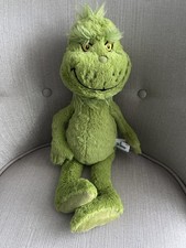 Dr Seuss Grinch Aurora 16" Green Plush Stuffed Toy 2018