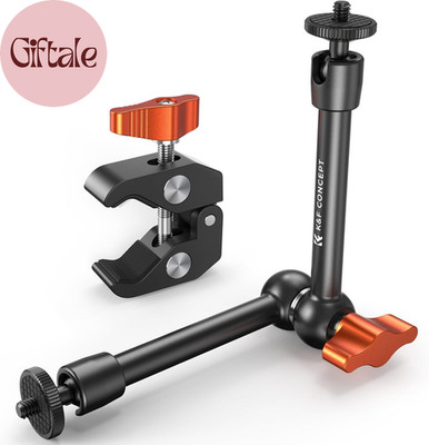 9,8'' Magic Arm Clamp Kit mit 1/4'' & 3/8'' Gewindeschraube 360° Kugelköpfe Articulat