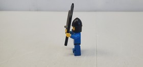 LEGO Castle Black Knights Scale Mail Blue Minifigure Crusader Set 1584 Vintage