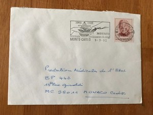 Monaco cover lettre