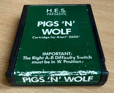 ATARI 2600 - PIGS'N'WOLF   ** FREE POST AUS **