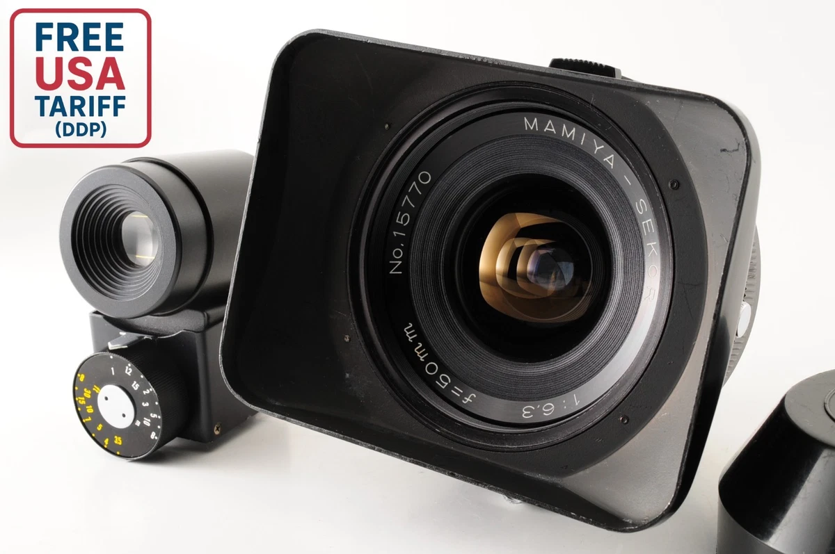 Mamiya Sekor 50mm f/6.3 ファインダー付き Mamiya f/6.3 Camera Lenses 50mm Focal for sale - eBay