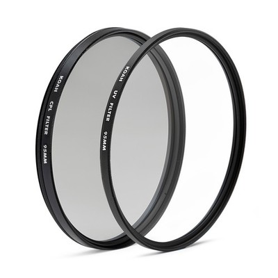 Koah 95mm Circular Polarizing UV Protective Lens Filter Bundle
