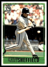 Gary Sheffield 1997 Topps Chrome #94 Marlins MLB READ FREE SHIPPING AutographDen