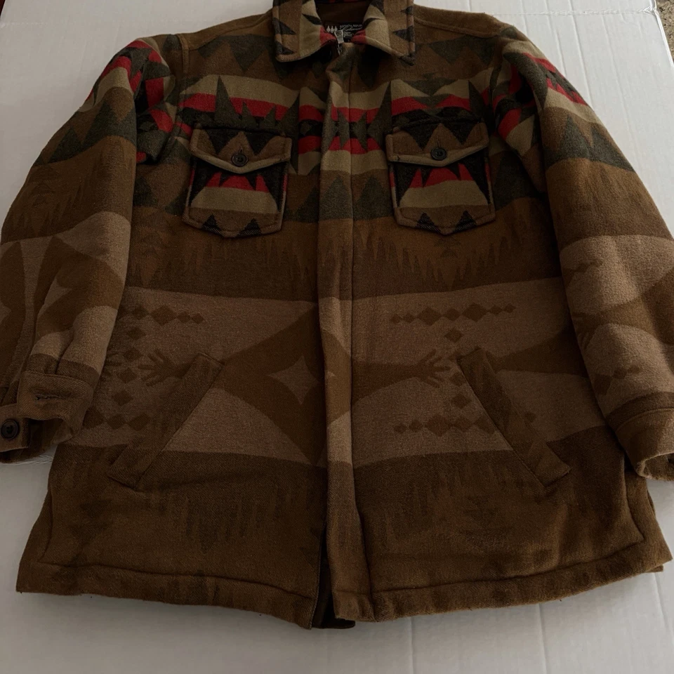 Banana Republic Cabinwear Aztec Southwest Wool Blend Coat  X-Small **Rare** - Image 2 of 4