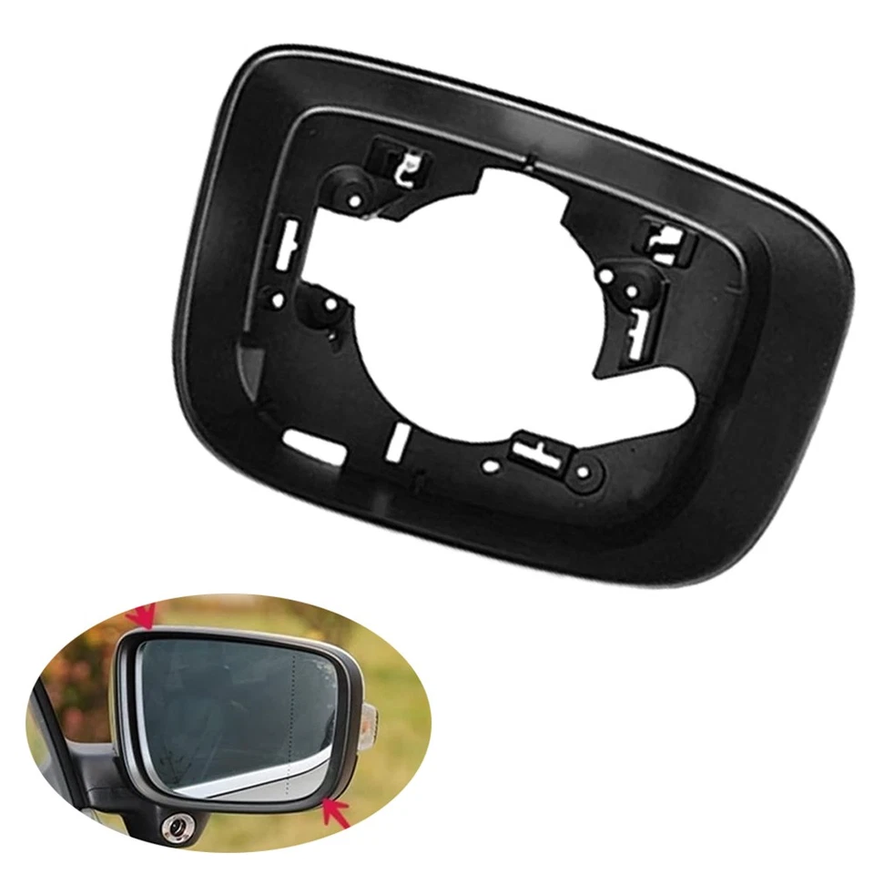 Espelho lateral de carro asa espelho retrovisor carcaça acabamento quadro para Volvo XC60 2009-2017 - Imagem 2 de 4