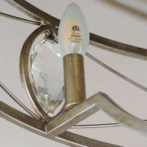 Maxim Solitaire 22 LED Solitaire 22" 3 Blade Smart LED Indoor - Silver - Picture 3 of 12