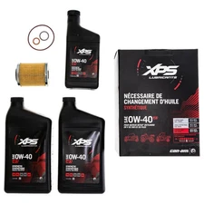 Can-Am New OEM 4T 0W-40 Synthetic Blend Oil Change Kit Rotax 500 V-Twin, 9779259